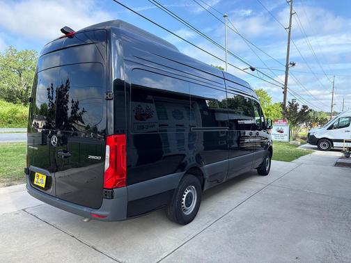 BLACK 2025 Mercedes-Benz Sprinter 2500 High Roof