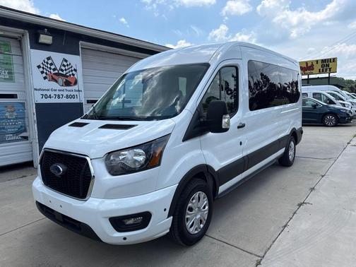 Oxford White 2024 Ford Transit-350 XL