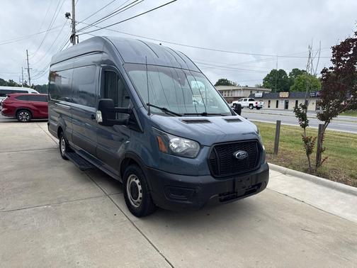 Blue Jeans Metallic 2021 Ford Transit-250 Base
