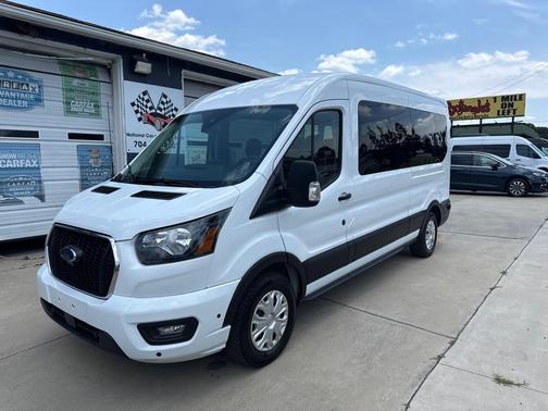 Oxford White 2024 Ford Transit-350 XL