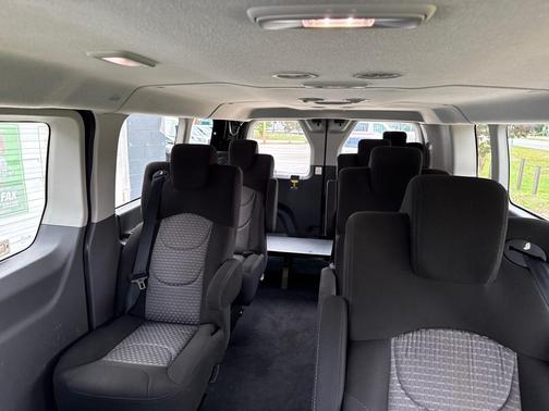 Agate Black Metallic 2023 Ford Transit-350 XL