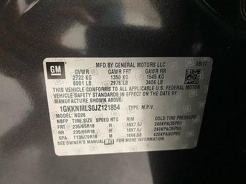 2018 GMC Acadia SLT-1