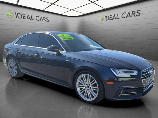 Scuba Blue Metallic 2018 Audi A4 2.0T Premium Plus
