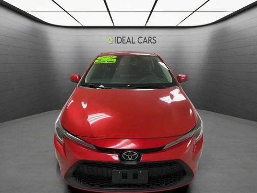 Barcelona Red Metallic 2021 Toyota Corolla LE
