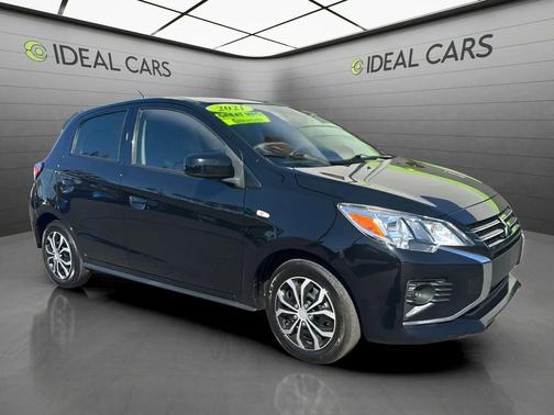 Mystic Black Metallic 2021 Mitsubishi Mirage ES