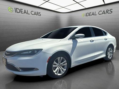 Bright White Clearcoat 2015 Chrysler 200 Limited