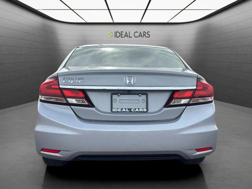Alabaster Silver Metallic 2013 Honda Civic LX