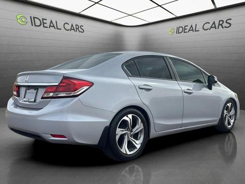 Alabaster Silver Metallic 2013 Honda Civic LX