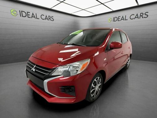 Burgundy 2022 Mitsubishi Mirage ES