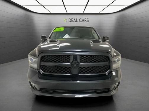 Black Clear Coat 2017 RAM 1500 Night Crew Cab 4x2 5'7' Box