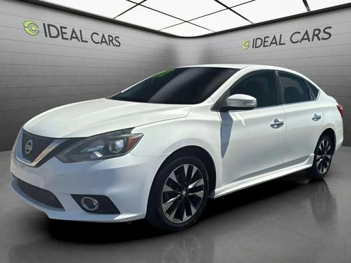 Aspen White 2017 Nissan Sentra SR