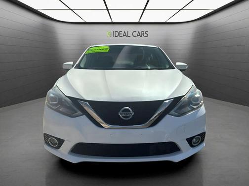 Aspen White 2017 Nissan Sentra SR