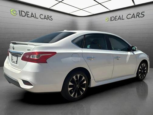 Aspen White 2017 Nissan Sentra SR