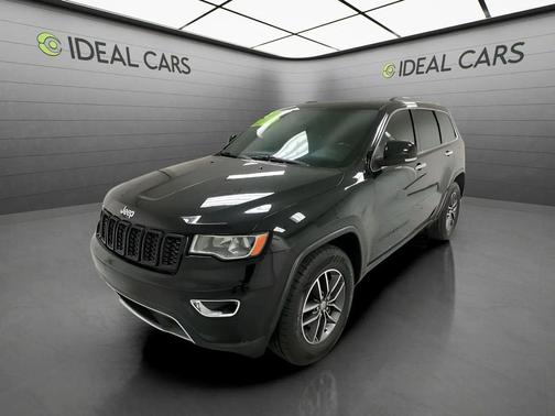 Diamond Black Crystal Pearlcoat 2018 Jeep Grand Cherokee Limited