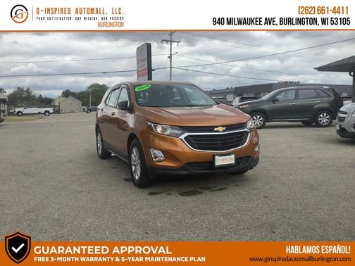 Orange Burst Metallic 2019 Chevrolet Equinox LS