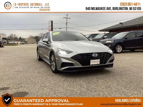 Shimmering Silver Pearl 2020 Hyundai SONATA SEL