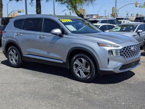 Shimmering Silver 2022 Hyundai SANTA FE SEL 2.4