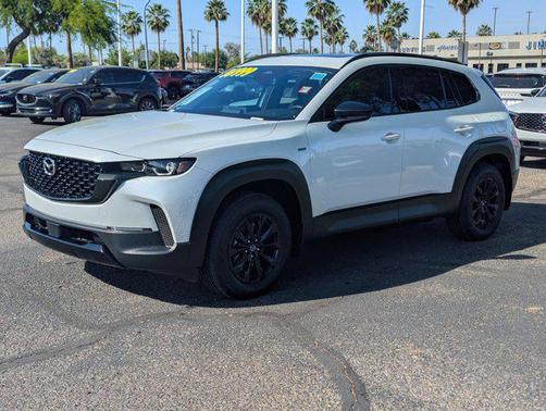 Wind Chill Pearl 2025 Mazda CX-50 Hybrid Premium Package