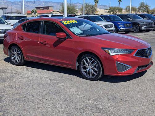 Performance Red Pearl 2019 Acura ILX Premium Package