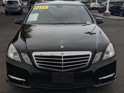 Black 2013 Mercedes-Benz E-Class 4DR SDN E350 4MAT