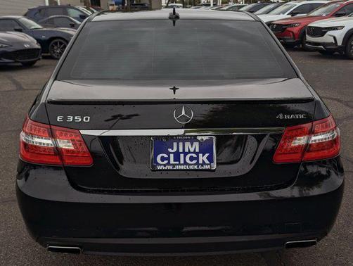 Black 2013 Mercedes-Benz E-Class 4DR SDN E350 4MAT