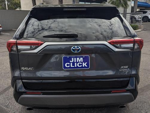 Blizzard Pearl/Midnight Black Metallic 2021 Toyota RAV4 Hybrid SE