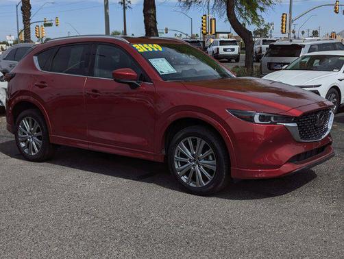 Soul Red Crystal Metallic 2023 Mazda CX-5 2.5 Turbo Signature