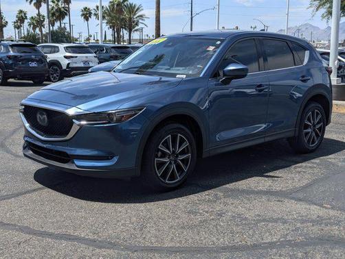 Eternal Blue Mica 2018 Mazda CX-5 Grand Touring