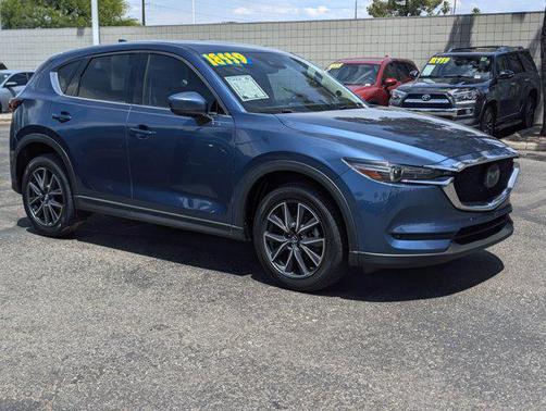 Eternal Blue Mica 2018 Mazda CX-5 Grand Touring
