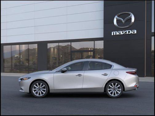 Platinum Quartz Metallic 2026 Mazda Mazda3 FWD w/Preferred Package
