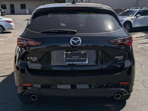 Jet Black Mica 2025 Mazda CX-5 2.5 Turbo Premium
