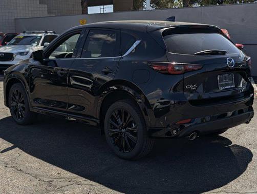 Jet Black Mica 2025 Mazda CX-5 2.5 Turbo Premium