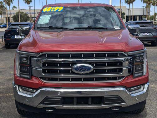 Rapid Red Metallic Tinted Clearcoat 2023 Ford F-150 Lariat