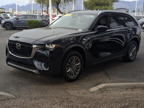 Deep Crystal Blue Mica 2025 Mazda CX-90 PHEV Preferred