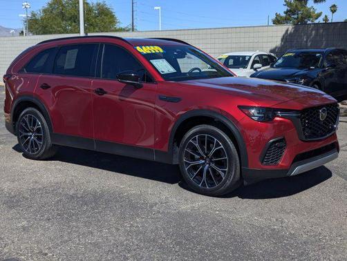 Soul Red Crystal Metallic 2025 Mazda CX-70 PHEV Premium Plus Package