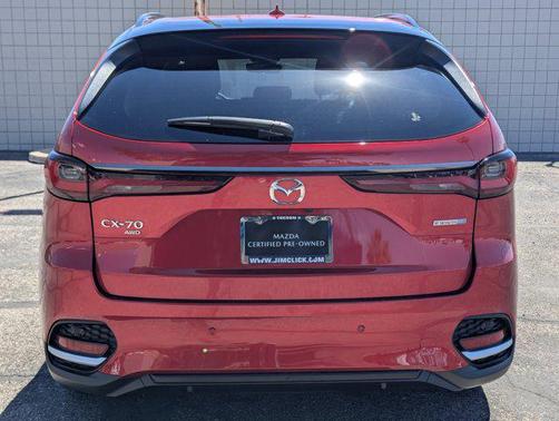 Soul Red Crystal Metallic 2025 Mazda CX-70 PHEV Premium Plus Package