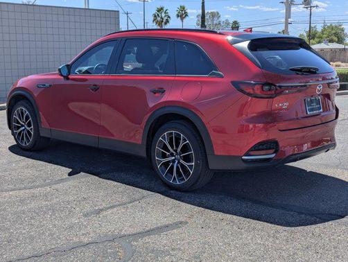 Soul Red Crystal Metallic 2025 Mazda CX-70 PHEV Premium Plus Package
