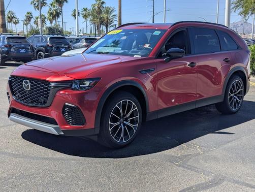 Soul Red Crystal Metallic 2025 Mazda CX-70 PHEV Premium Plus Package