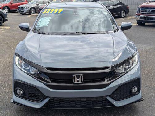 Gray 2018 Honda Civic Sport
