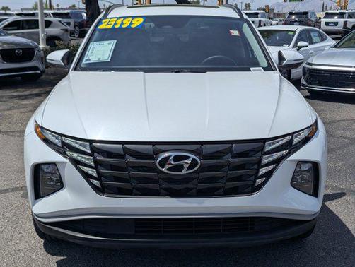 Quartz White 2022 Hyundai TUCSON SEL
