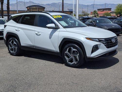 Quartz White 2022 Hyundai TUCSON SEL