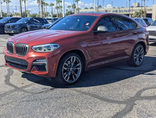 Flamenco Red Metallic 2019 BMW X4 M40i