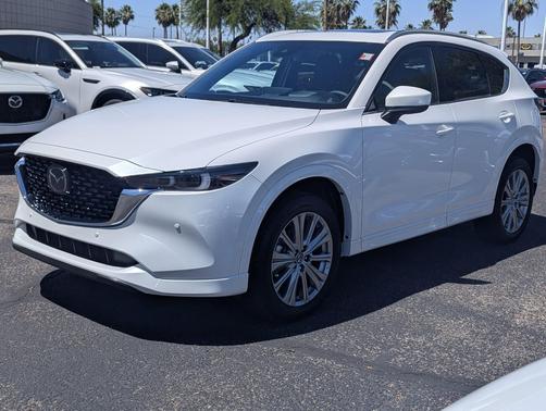 Snowflake White Pearl Mica 2022 Mazda CX-5 2.5 Turbo Signature