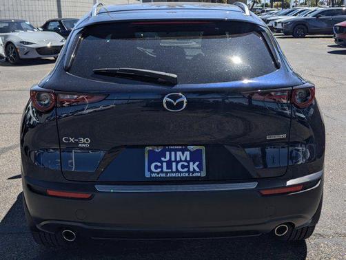 Deep Crystal Blue Mica 2025 Mazda CX-30 2.5 S Preferred Package