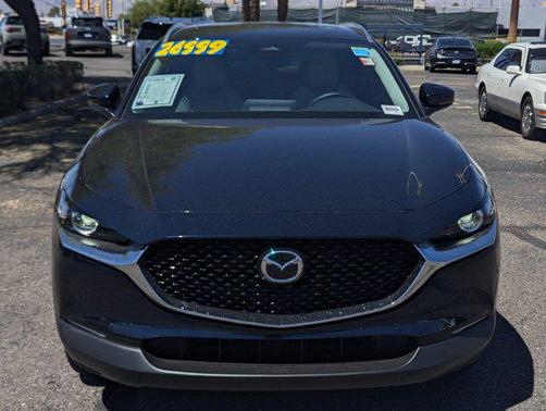 Deep Crystal Blue Mica 2025 Mazda CX-30 2.5 S Preferred Package