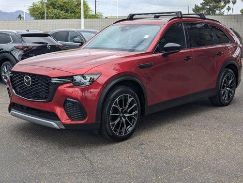 Soul Red Crystal Metallic 2025 Mazda CX-70 PHEV Premium Plus Package
