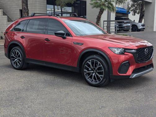 Soul Red Crystal Metallic 2025 Mazda CX-70 PHEV Premium Plus Package