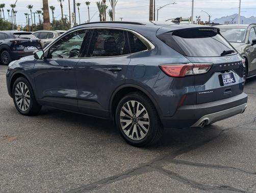 Blue Metallic 2020 Ford Escape Titanium