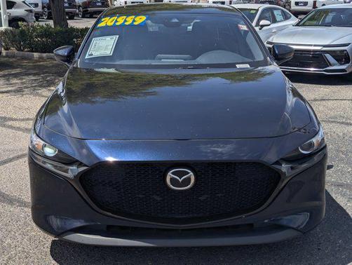 Deep Crystal Blue Mica 2022 Mazda Mazda3 FWD w/Preferred Package