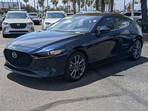 Deep Crystal Blue Mica 2022 Mazda Mazda3 FWD w/Preferred Package